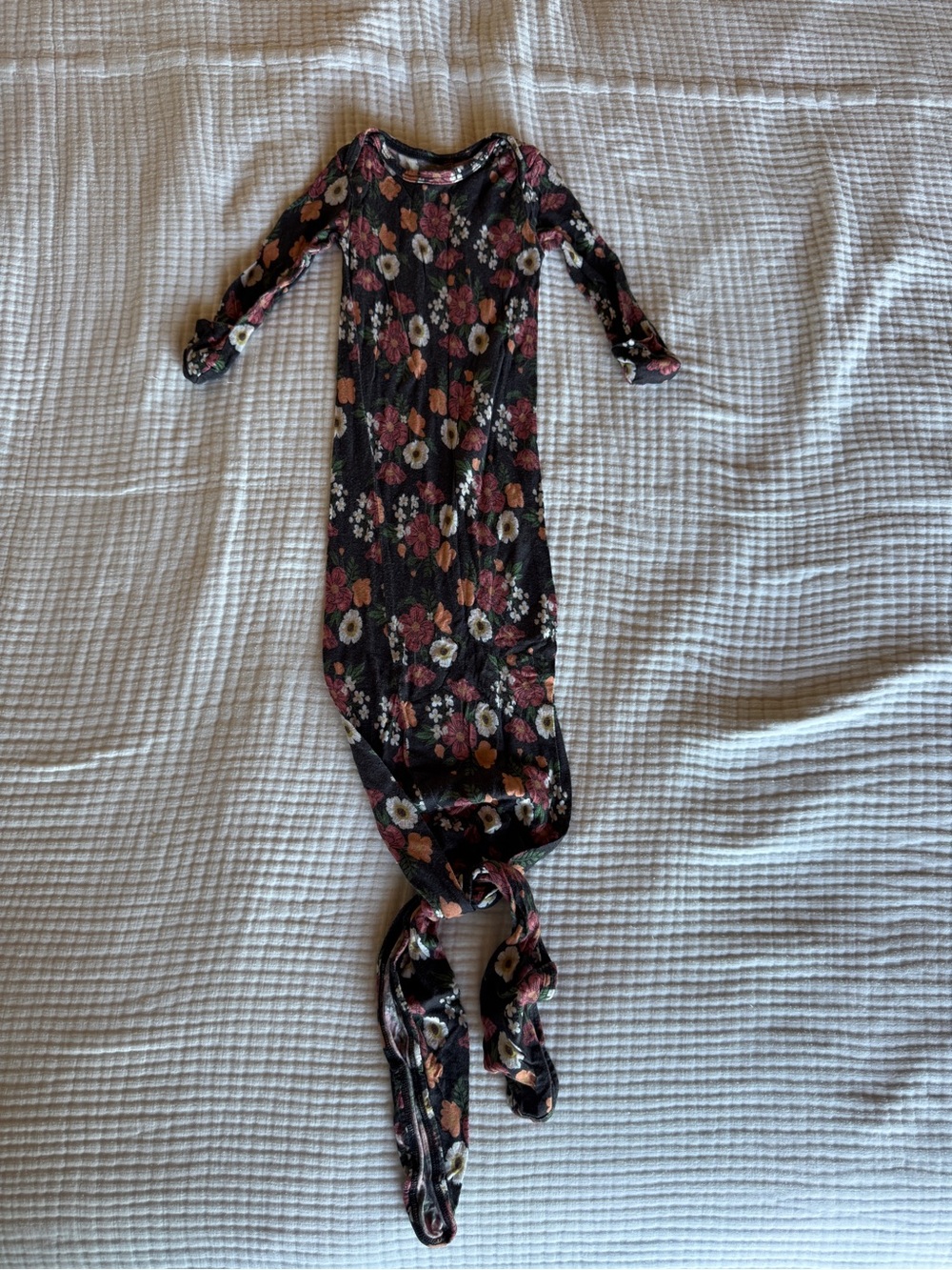 Solly Baby Knotted Sleeper Pajamas for newborn girl